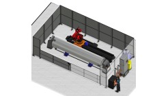 Роботизированный комплекс сварки алюминиевых кожухов токопроводов на базе роботов RedWeld